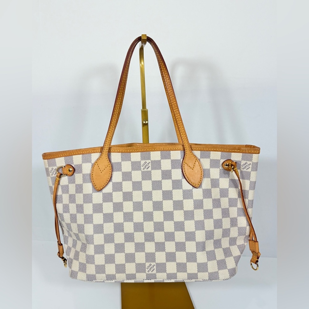 Louis Vuitton Neverfull Damier Azure PM